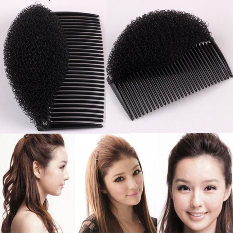 

Useful Volume Inserts Hair Clips Pretty Girl Ponytail Comb Head Band Pad Bun Maker HairBand Accessory