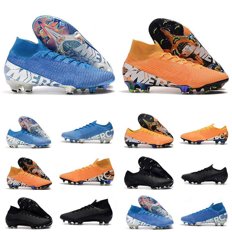

2020 Mens Soccer Shoes Mercurial Superfly 13s Elite SE FG Soccer Cleats Neymar Football Boots Mercurial 13 Elite FG Size EUR 39-45
