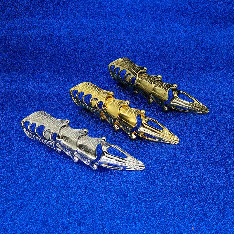 

Gothic Joint Knuckle Full Finger Claw Ring Silver Bronze Birds Talon Claw Rings for Women Punk hip hop Jewelry will and sandy