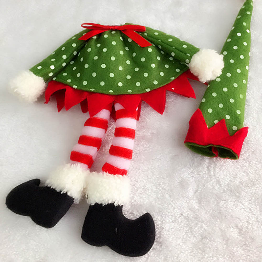 

New Polka Dot Wine Bottle Cover Bags For Christmas Decoration drop shipping aug24