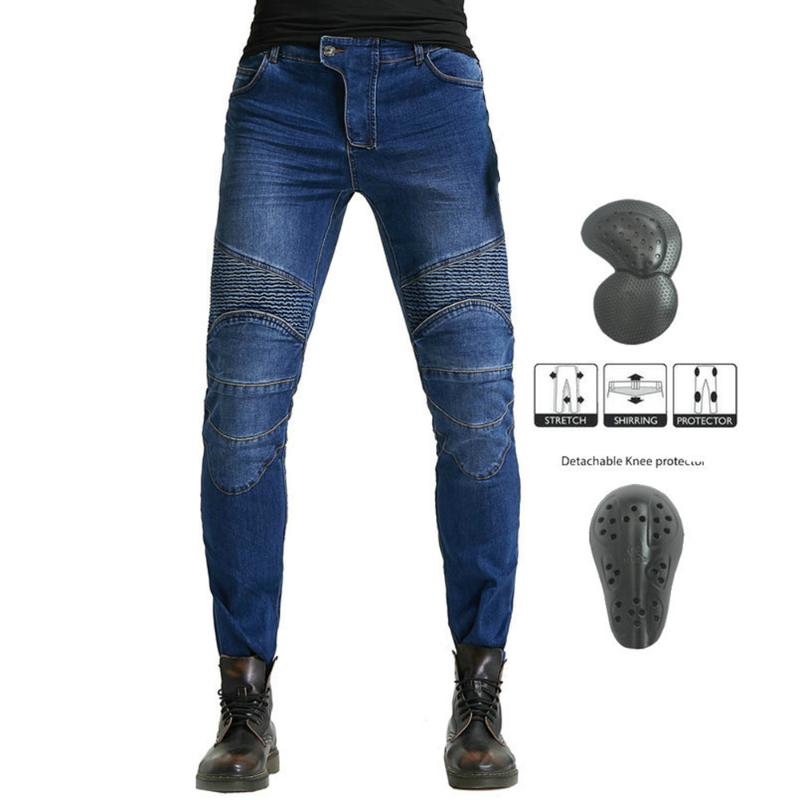 

Motorcycle Jeans Pants Men Motor Jeans Protective Gear Motocross Pants Riding Touring Motorbike Biker Trousers for Summer