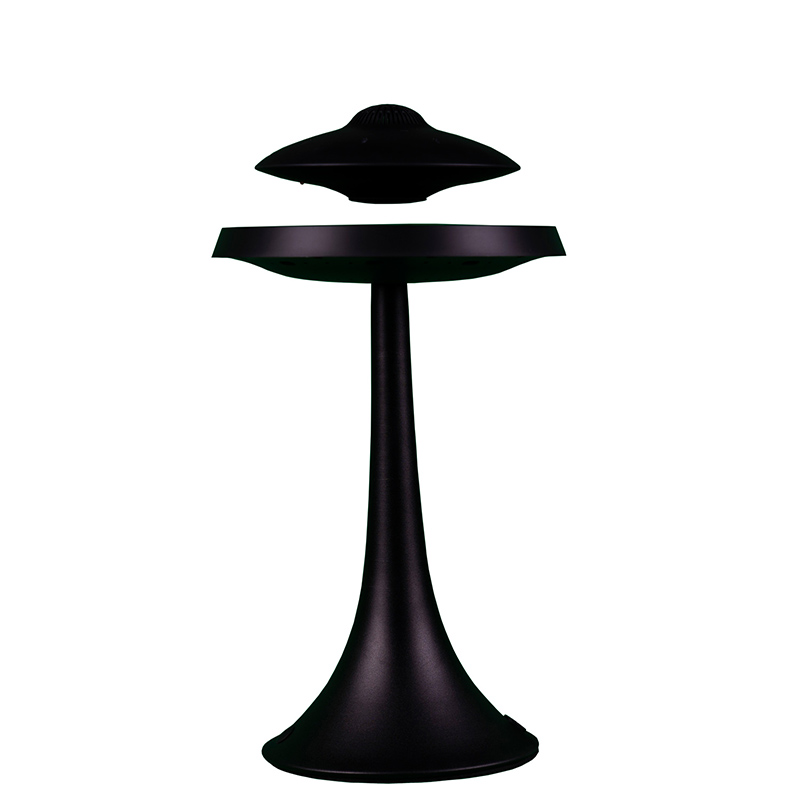 

Magnetic levitated UFO style seven color light smart Bluetooth speaker bass denoise waterproof super long standby wireless charging audio