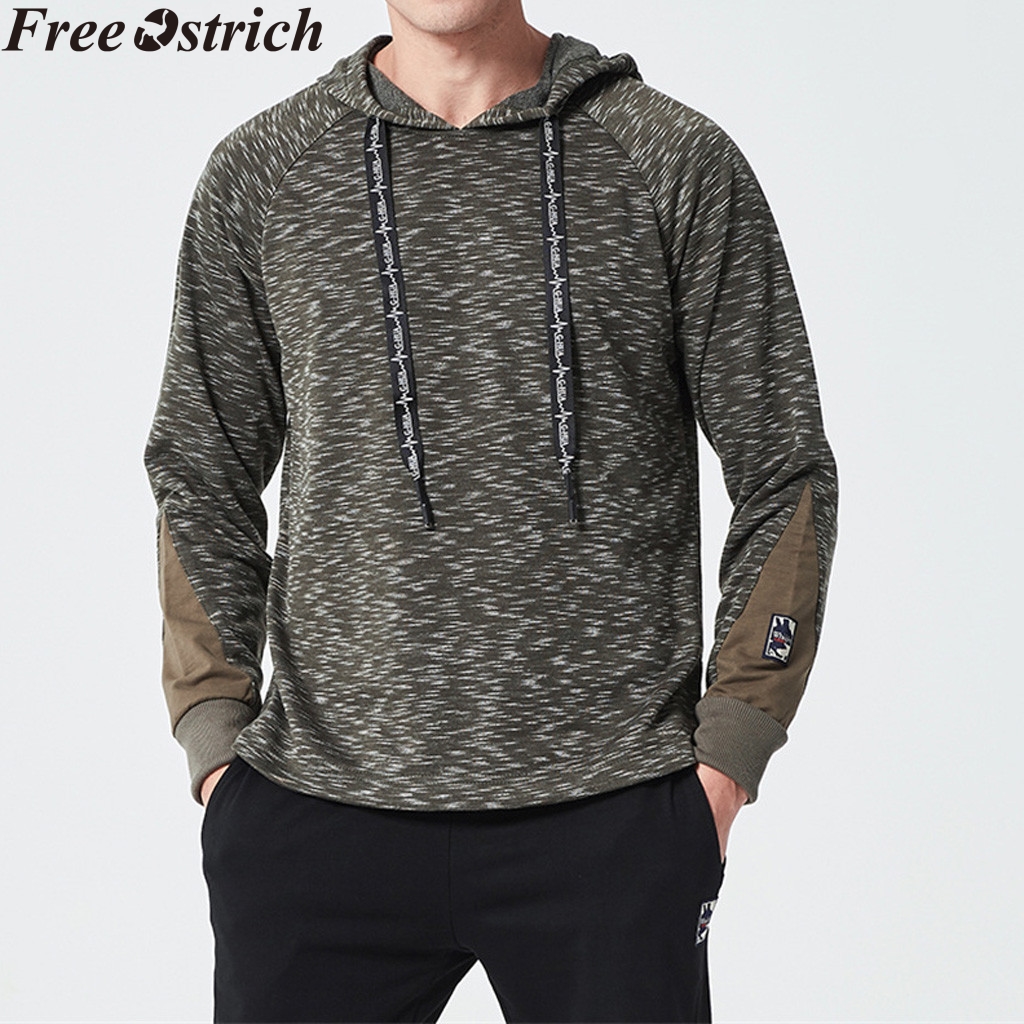 

Sports pullover men hooded sweatshirts long sleeves loose solid color Winter Coat plus size sweatshirts drawstring casual tops, Navy blue