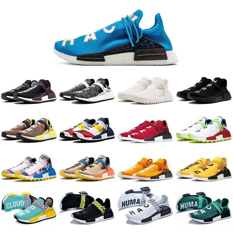 

With free socks running shoes pharrell williams human race races tennis men woman sample yellow Core Nerd Black mens trainers 36-45, #9 nobel ink 36-47