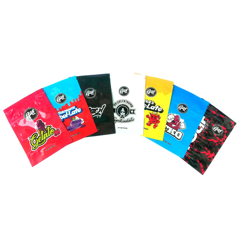 

Gasco Bag 3.5g Packaging mylar bags 7 types smellproof Child Proof Resealable Bags YUKMOUTH KOOI-LATO Gaslato fourlato dhl free