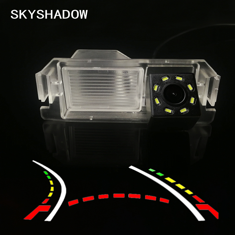 

HD Wireless Car CCD Rear view Camera Fisheye 4 8 12 led dynamic Night Vision bracket waterproof parking For Celesta 2020