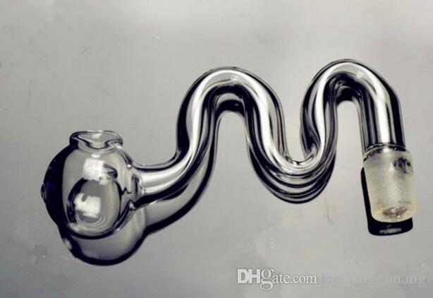 

Hookah accessories [M] transparent small pot Wholesale Glass bongs Oil Burner Glass Water Pipes Oil Rigs Smoking Free