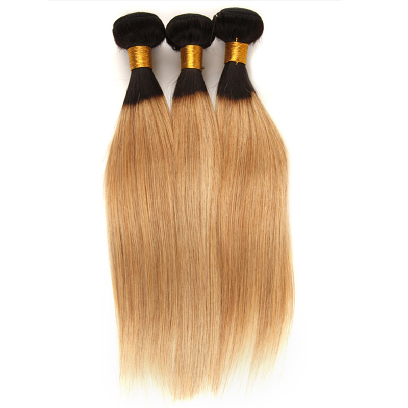 

8A Brazilian Virgin Hair Straight T1B 27 Cheap Brazilian Straight Human Hair Extensions 3/4 Bundles Brazilian Peruvian Indian Hair Straight