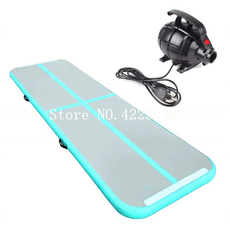 

pump airtrack 3*1*0.1m air track inflatable gymnastic yoga pad for home gym gymnastics training
