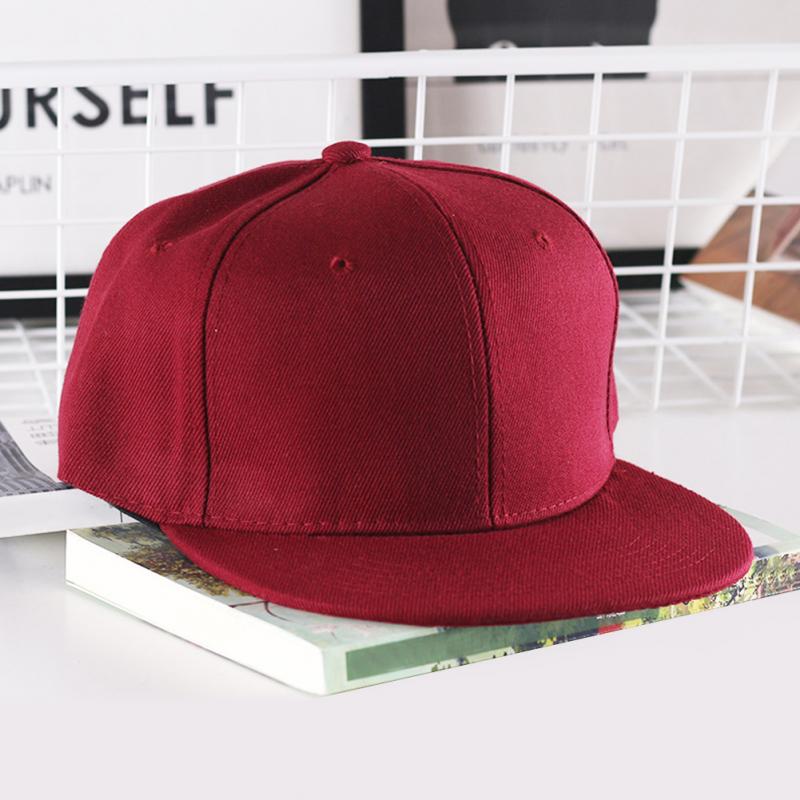 

Visors Solid Color Peaked Cap Unisex Fashion Baseball Hat Simple Style Caps With Adjustable Strap, White