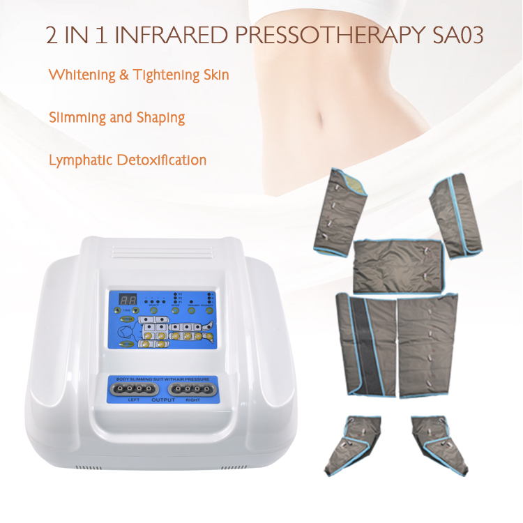 

New come 2 in 1 far infrared light air pressure pressotherapy body counturing body slimming fat removal fat burning machine