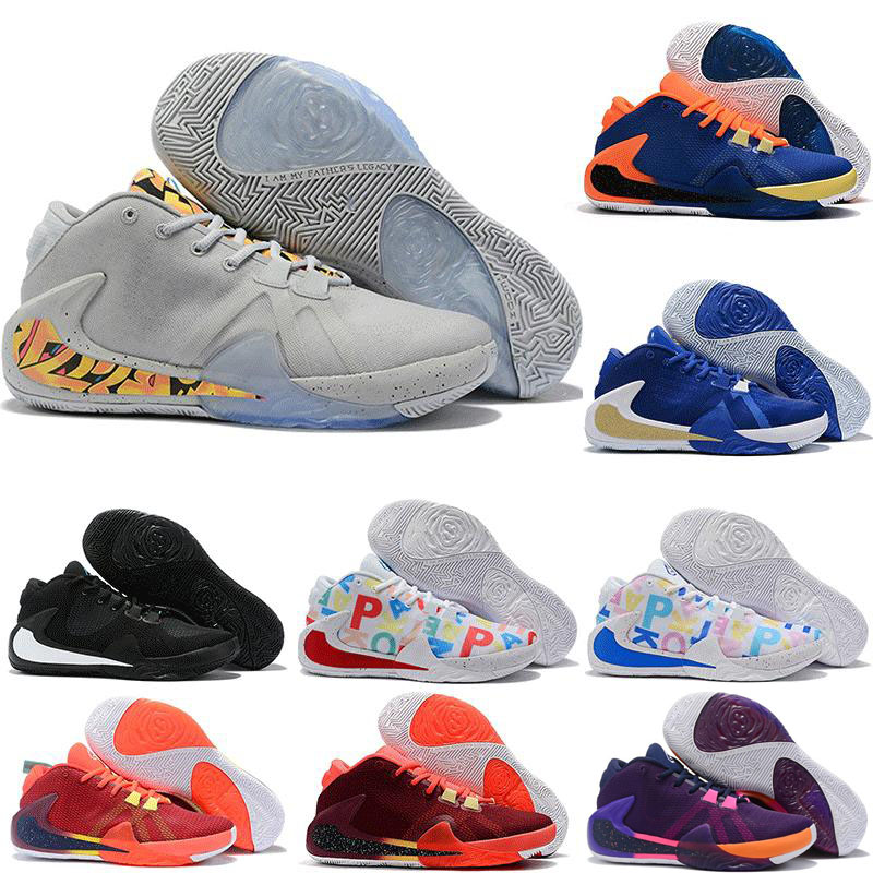 

New Arrival 2019 Mens 34 Greek GA1 MVP Giannis Antetokounmpo 1s Basketball Shoes For Cheap Zoom Freak 1 Luxury Sneakers Trainers Size 40-46