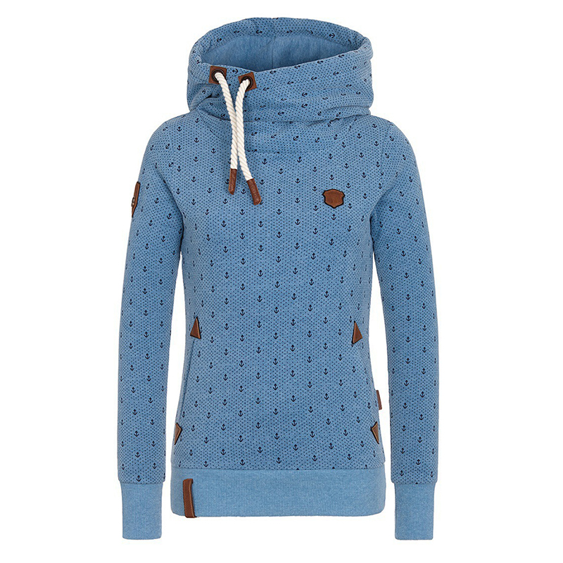 

Printed Hoodies 2020 Spring Autumn Long Sleeve Hooded Sweatshirts Draw Cord Women Pullovers Tracksuits Running Jacket Hoody, White