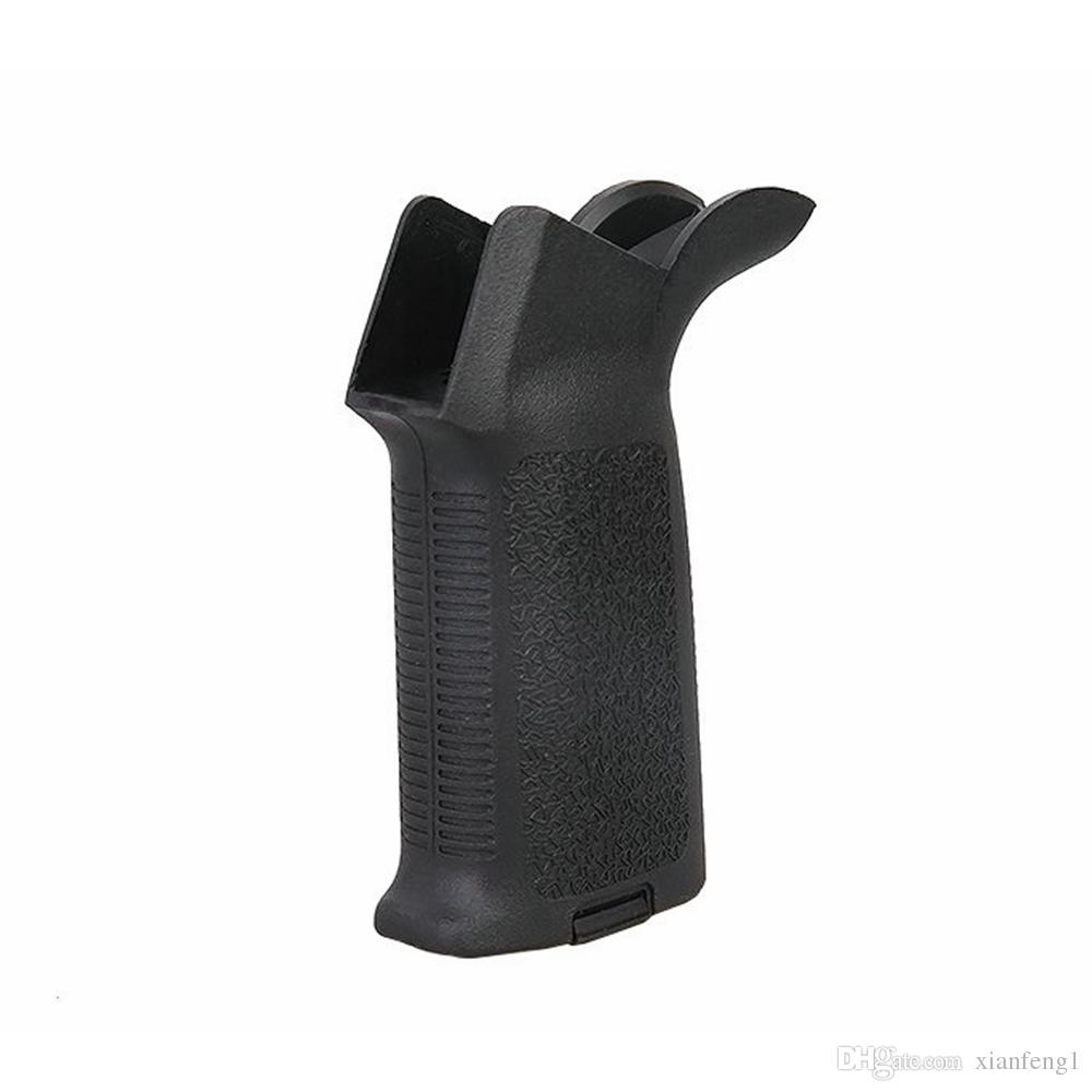 

Airsoft Tactical AEG Motor Grip Textured AR15 / M4 Pistol Vertical Hand Grip with Storage Compartment BLACK