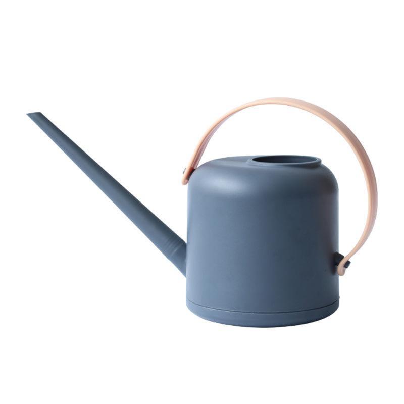 

Flower Watering Pot 1.8L Long Mouth Water Home Gardening Potted Plant, Blue