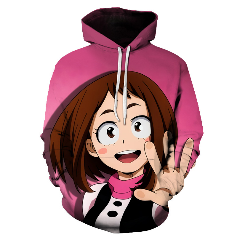 

My Hero Academia 3D Hoodie Sweatshirts Uniform Men Women Pullover Hoodies Style jacket Tops fashion Hoodies