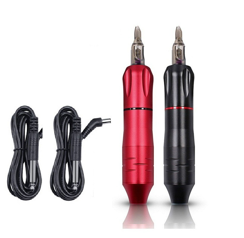 Professional Rotary Tattoo Pen machine Kit Quiet Swiss Motor Tattoo Gun Permanent Makeup Machine for Tattooist and Beginners-image-552566772