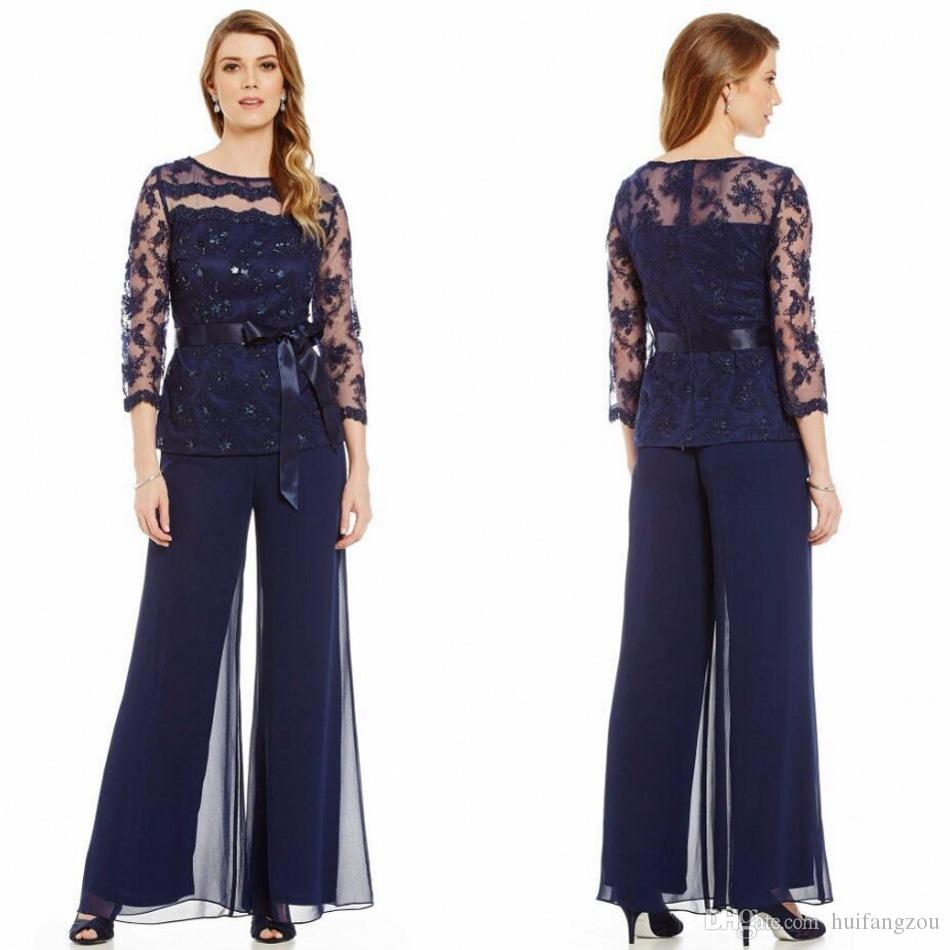 mother of bride pantsuit plus size