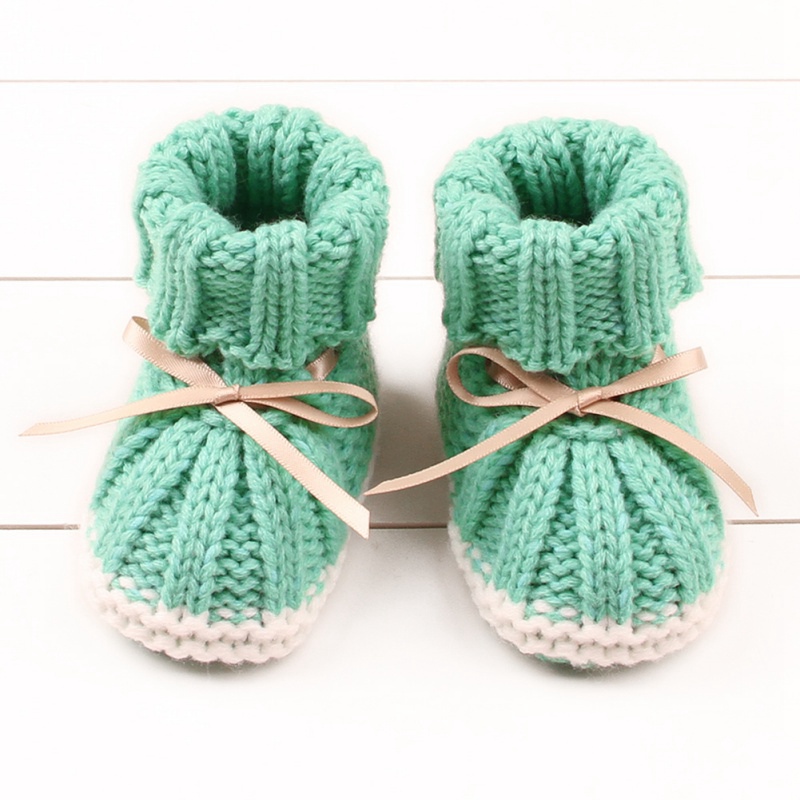 

Autumn Winter Boots Children Shoes Baby First Walkers Kids Newborn Toddler Warm Knitting