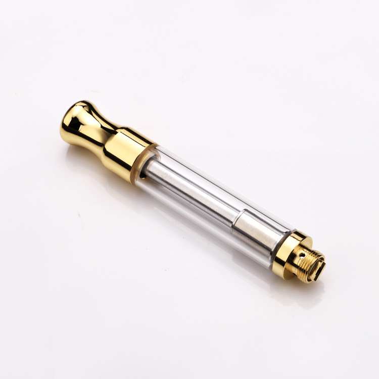 

Brass Knuckles Vape Cartridges Atomizer Glass Version Thick Oil Cartridge Tank for 510 Thread Vapmod Battery Mod Vaporizer Pen Kits