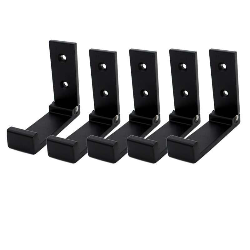 

Hot Sale 5 Pack Folding Hooks Wall Door Clothes Hooks Alloy Rustproof Wall Hanger Clothes Coat Towel Home Hotel Storage Coat Hoo