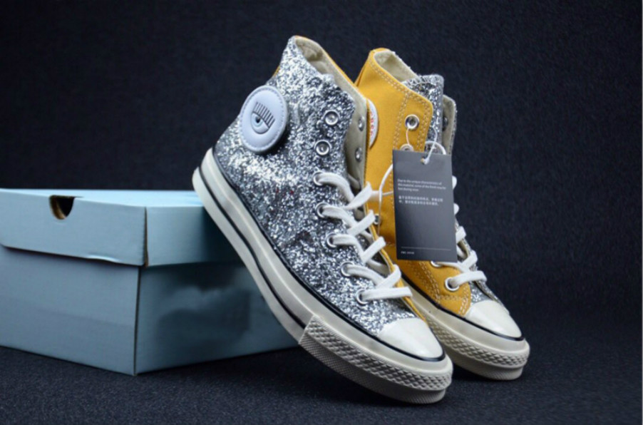 converse chiara ferragni doré