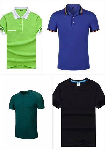 

Classic Men POLO Silk Fiber Short Sleeve Uniform T-Shirt or Women long shirt WDSE-114, Gray