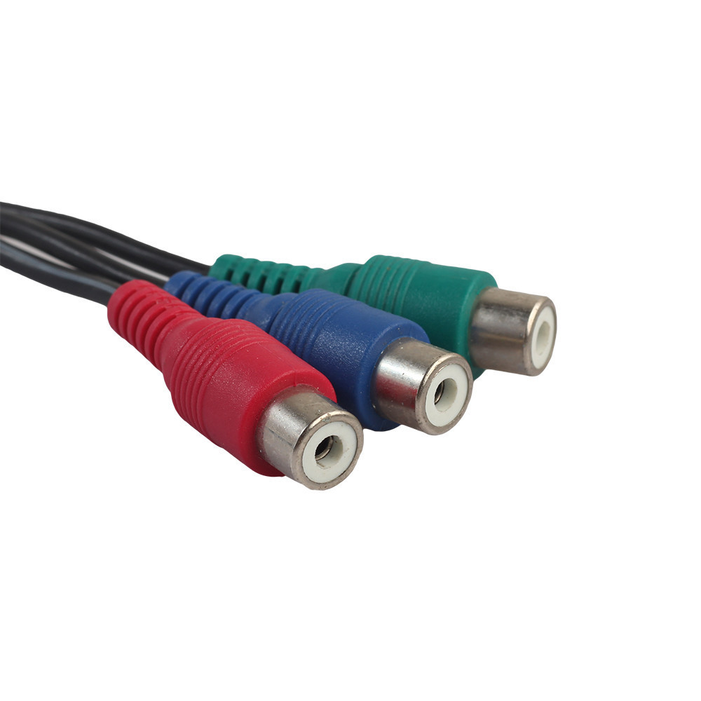 Compra Adaptador Ypbpr Rojo Verde Azul A 3,5 Mm Un Cable Componente Rca