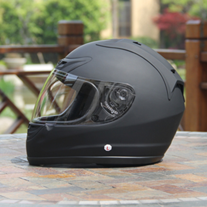 

2020 Hot Sale AMZ Motorcycle Helmet Full Face Mens Racing Helmets DOT Approved Capacetes Casque Casco Moto  M L XL Size, Gloss black