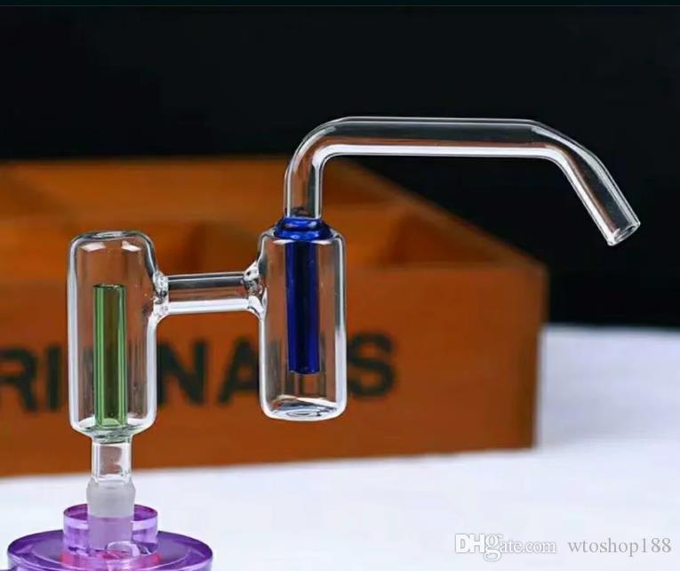 

Double filtration pot glass board Wholesale bongs Oil Burner Pipes Water Pipes Glass Pipe Oil Rigs Smoking, Free Shipping