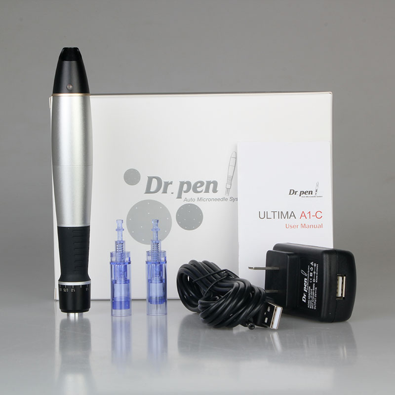 

Dr.pen Ultima A1 needles tips derma pen Wireless/Wired Electric Microneedled Roller cartridges of 12 pin needle Derma System Therapy