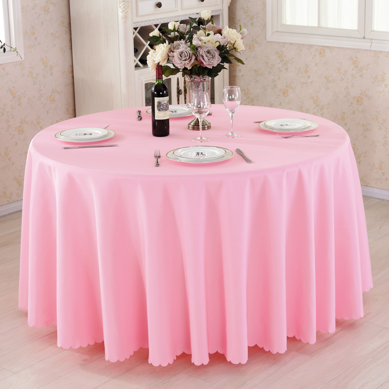 ZB01 Ronde//Carrée Rectangulaire Nappe Transparente Mariage Restaurant Banquet