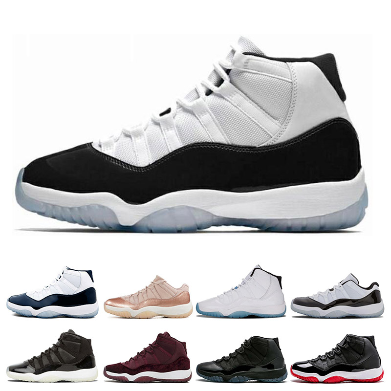 

Concord High 45 11 XI 11s Cap and Gown Mens Basketball Shoes PRM Heiress Gym Red Chicago Platinum Tint Space Jams sports Sneakers, Gamma blue