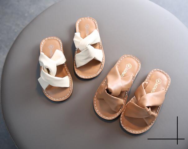 

Girl's Summer Princess Slipper Soft Slipper, White