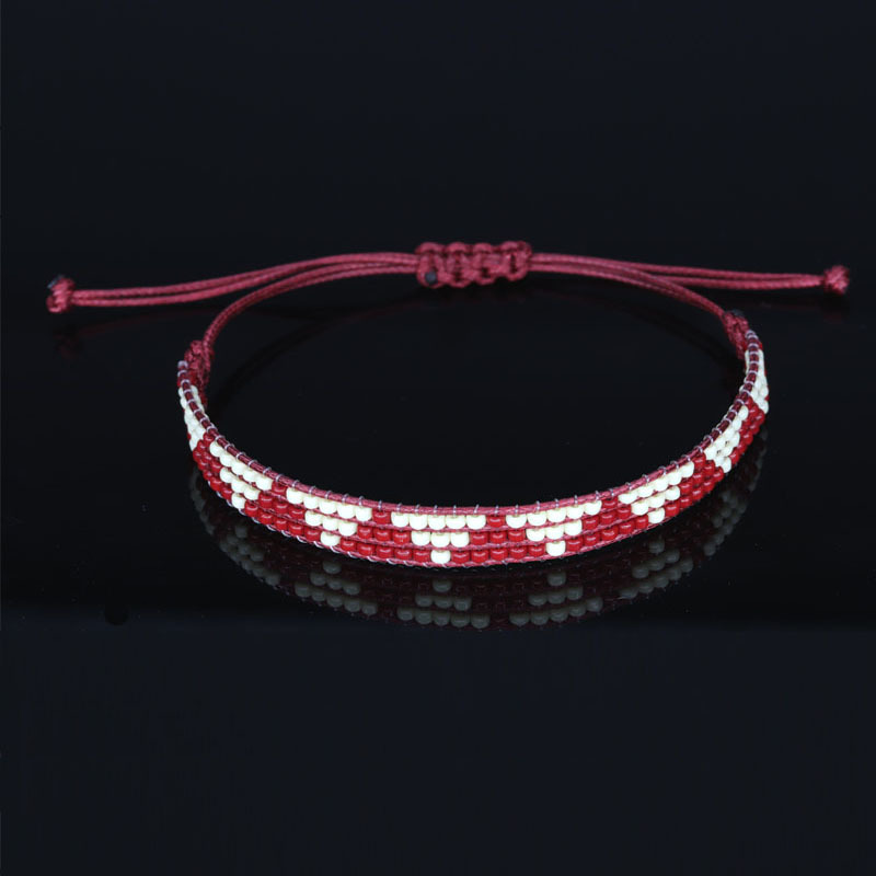 

Colour Measly Weave Bracelet Pure Manual Weave Bracelet Defence Hand Wax String Friendship Bracelet
