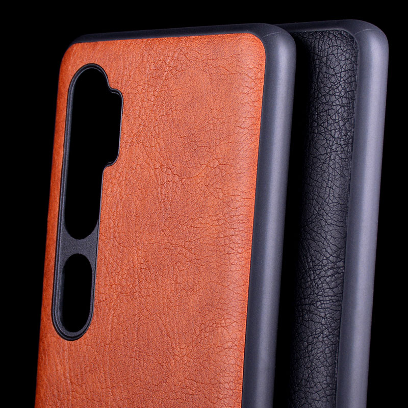 

Case for Xiaomi mi Note 10 CC9 pro Vintage Leather Litchi skin soft TPU cove with silicone cover coque capa, Red