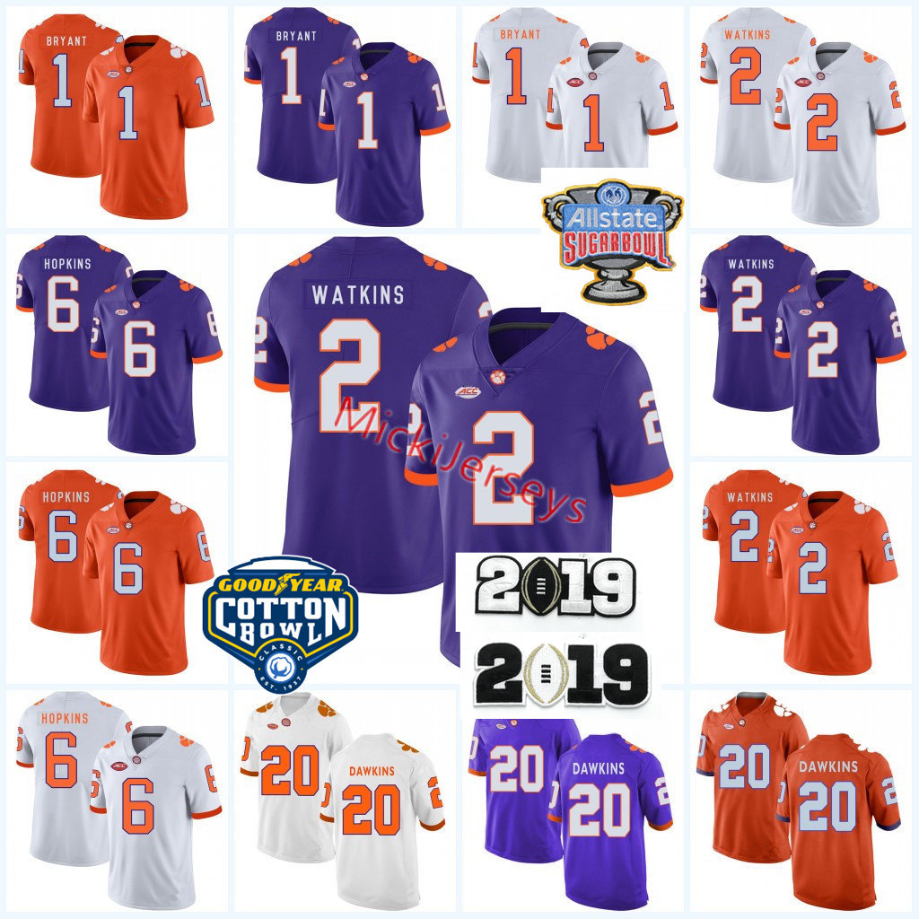 clemson football jersey purple