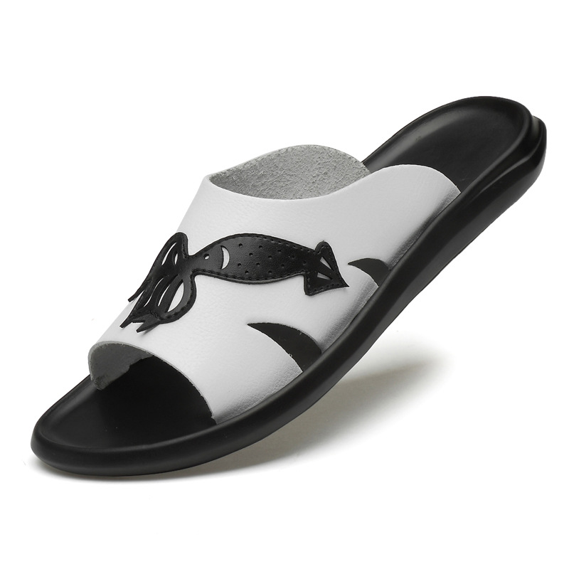 

ERRFC New Arrival Men's Leisure Sandals Shoes Fashion Platform Summer Breathable Slides Man Sand Shoes 38-45, As photo