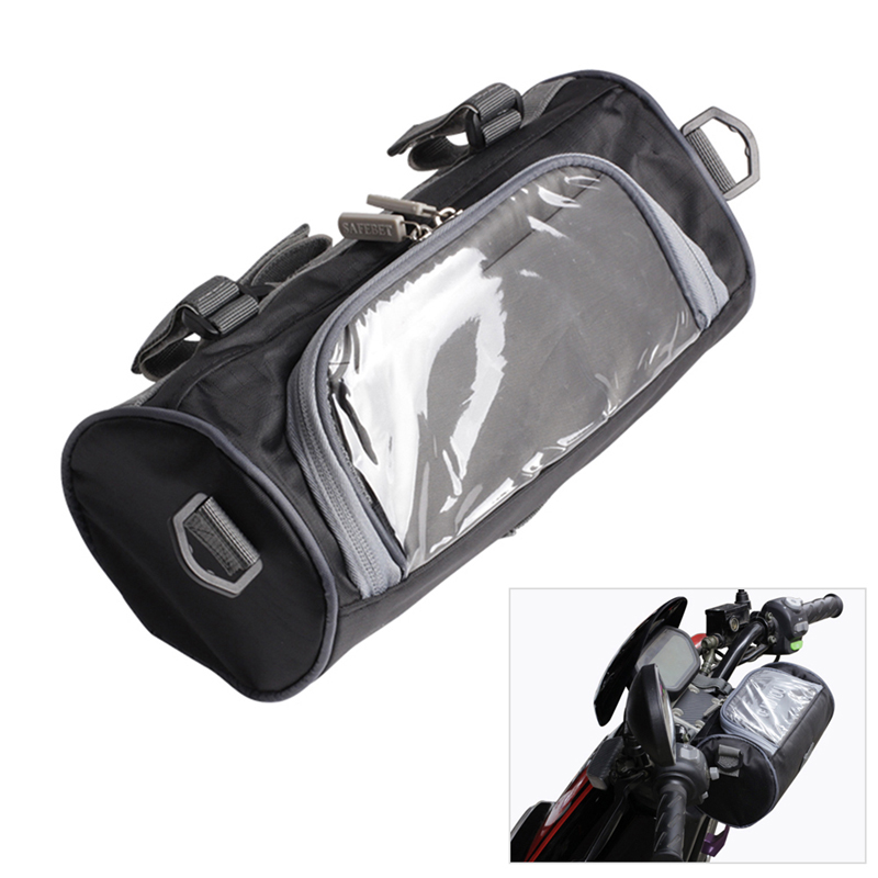 

Motorcycle Storage Bag Car Front Handlebar Bags Oxford Water Repellent Fabric Travel Motor Tools
