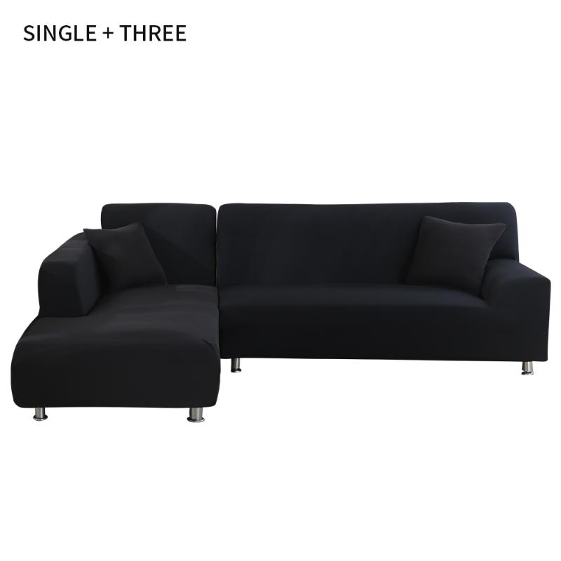 1 Sofa Cover Set Solid Couch Cover Elastic Sofa For Living Room