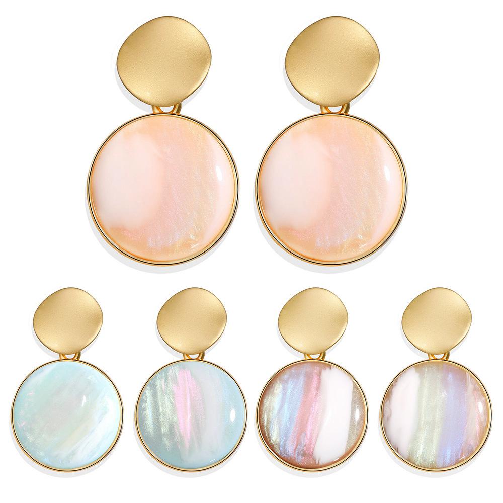 

Earring Product Alloy Set Jade Ear Nail Originality Concise Colour Earrings, Silver