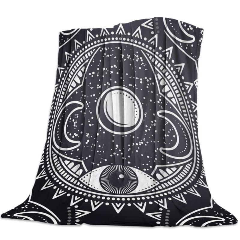 

Starry Eye Totem Throw Blanket Bedspread Soft Fleece Blanket Air/Sofa/Bedding Winter Bedsheet