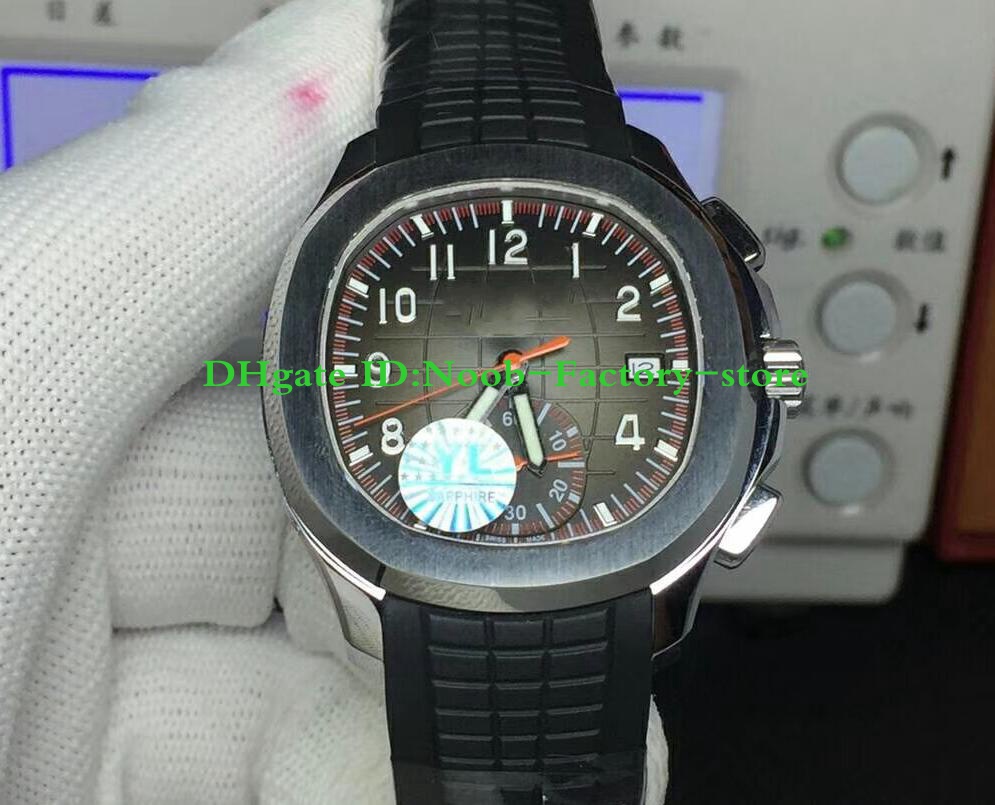 

Super YLF New Version Luxury Watch For Men Top Quality 42.2MM 5968A Luminous Chronograph Watches Mens Rubber Mechanical Automatic Wristwatch