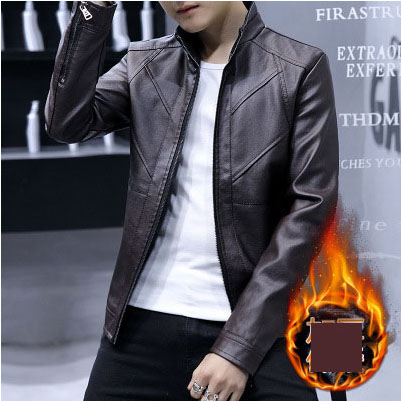 

Men Fashion Casual Jackets 2019 Winter New Arrival Solid Color Jackets Mens Thick Coat Streetwear Men Clothing 6 Styles Wholesale, Black