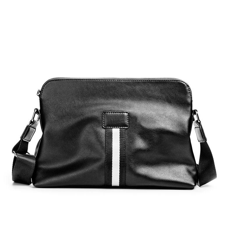 Sac de messager pour hommes de haute qualité affaires décontracté tendances de la mode coréenne affaires sac à bandoulière sauvage 2019 nouveau J