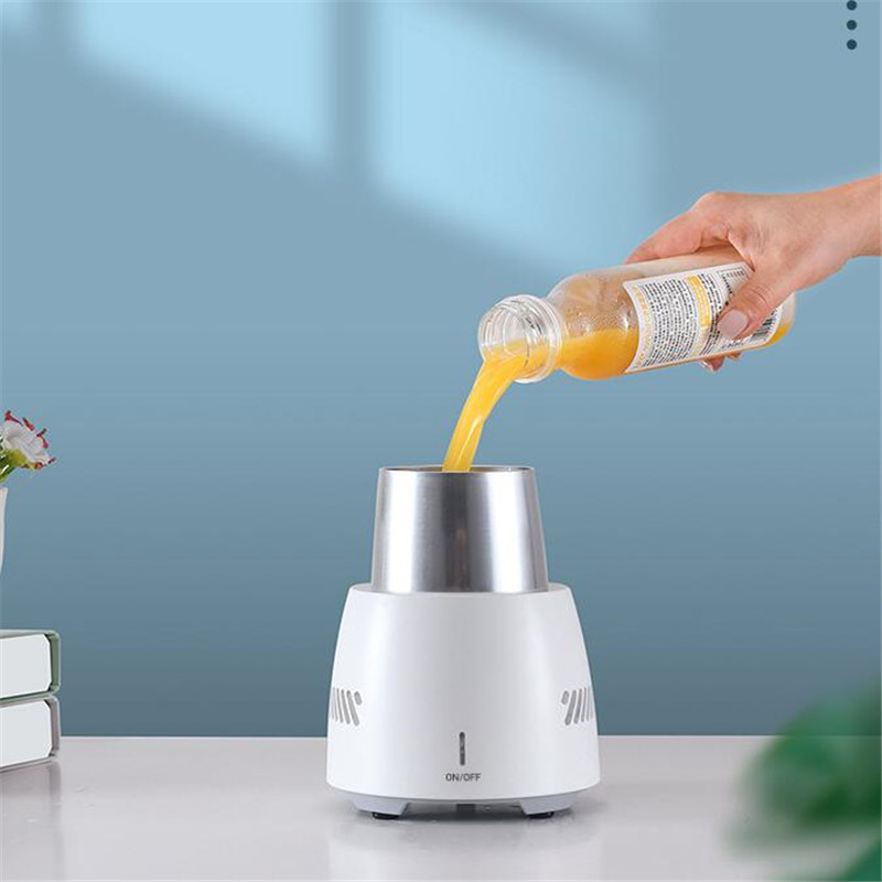 

Portable Mini Refrigerator Electric Summer Drink Cooler Kettle Drink Instant Cooling Cup Car Vehicle Heating Cooler Freezer