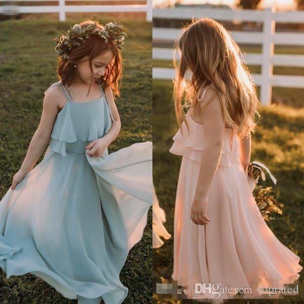 flower girl beach dresses