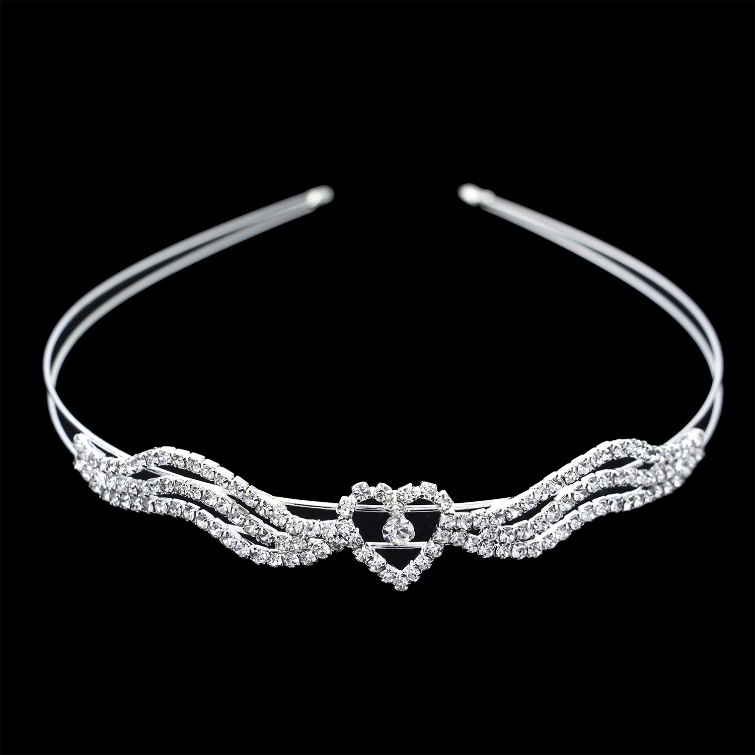 

Expert Love Diamond Hair Hoop Wedding Bridesmaid Girl Accessories Hair Decorate