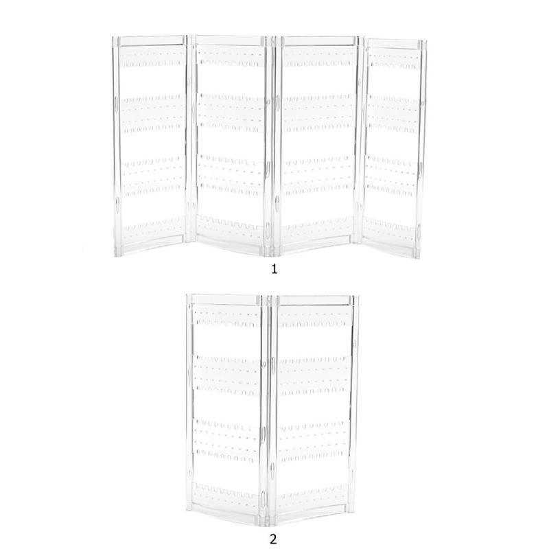 Calidad 12 par Pendiente Barra Tienda Contador pantalla superior árbol Joyas Stand Rack