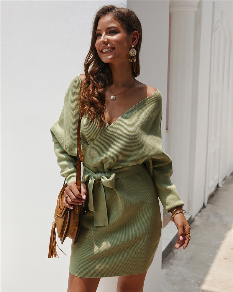 wrap winter dress